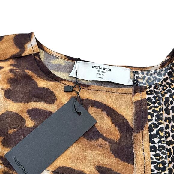 NWT One Teaspoon Animal Night Dance Top - Picture 3 of 8